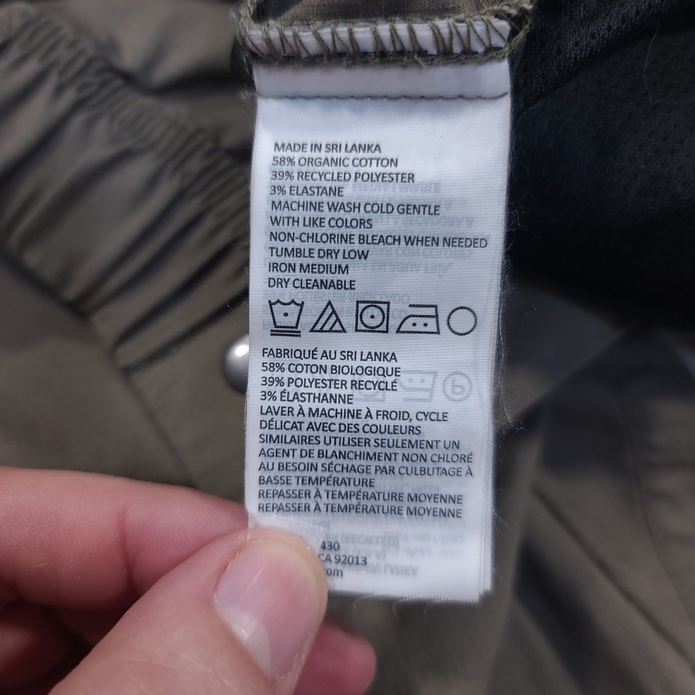 Prana Hiking Pants Womens 8 Brown Double Peak Ripstop Outdoor Cargo Trousers - Picture 8 of 9